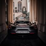Luxury Cars - Stunning rear view of a Ferrari 488 GTB under a #12564888
