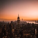 City Architecture - A breathtaking view of New York City's skyline a #15447422