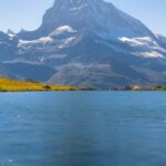 Mountain Landscapes - Breathtaking view of Matterhorn reflecting in a #27436135